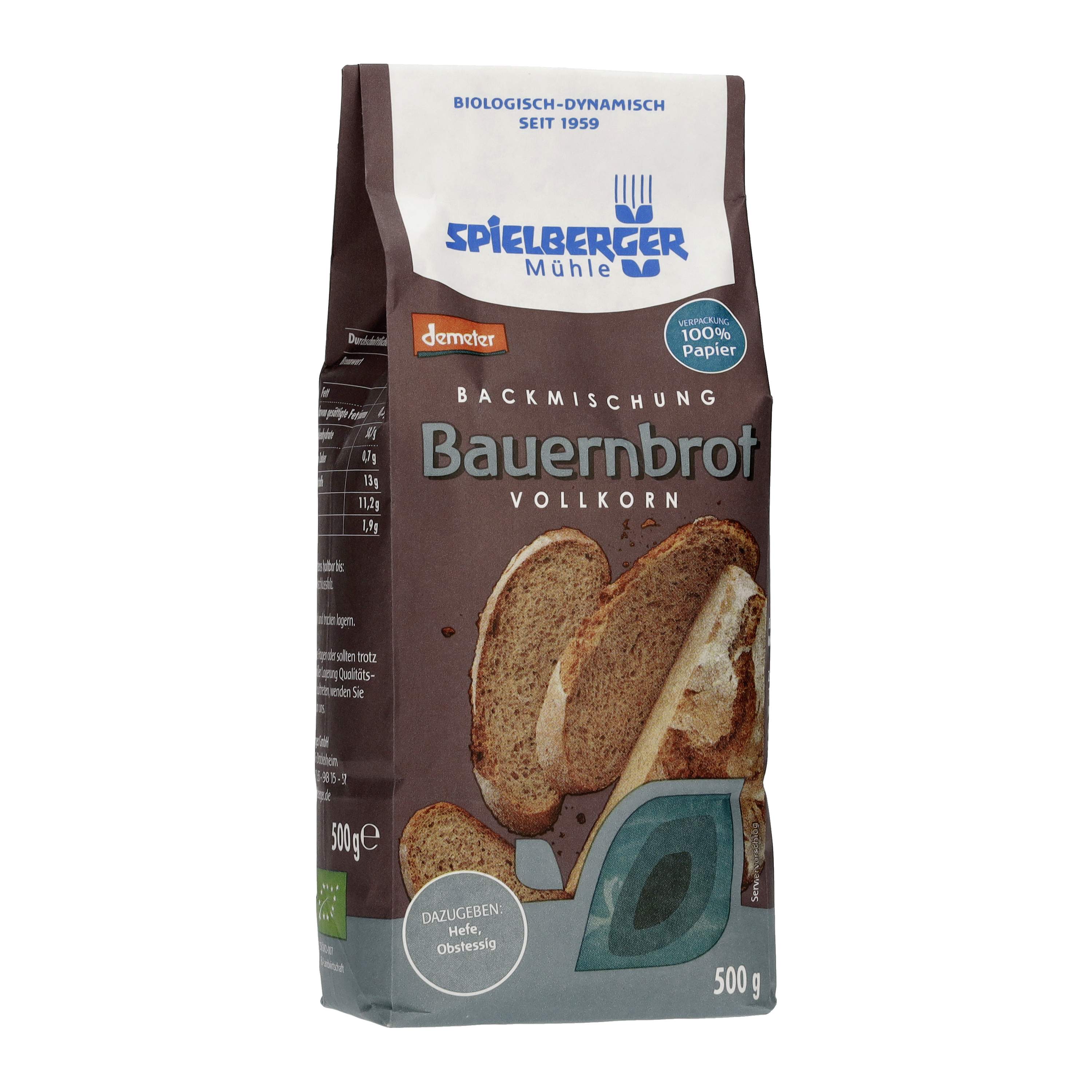 Backmischung Bauernbrot Vollkorn
