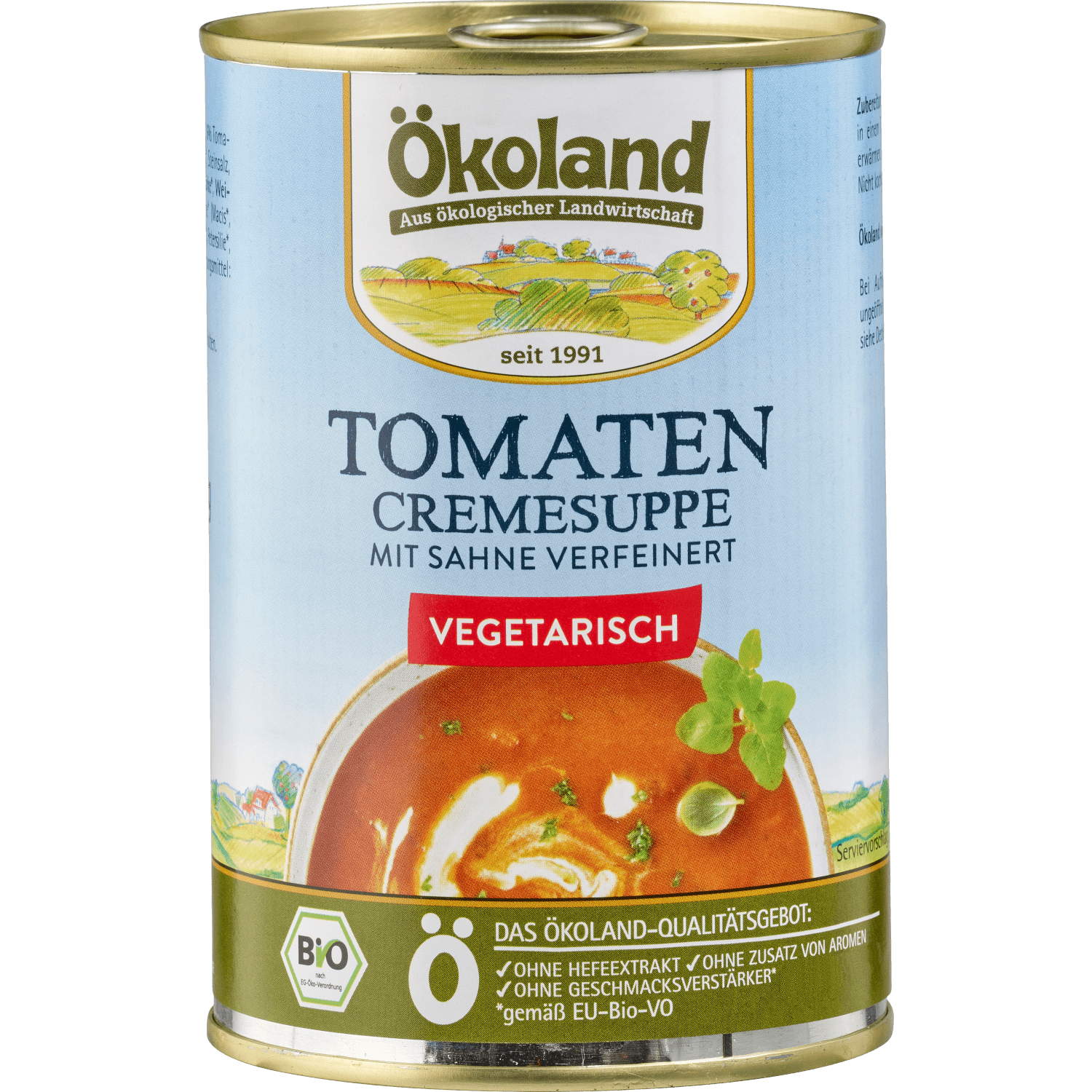 Tomaten Cremesuppe, Ökoland