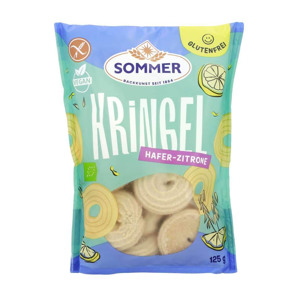 Hafer Zitronen Kringel glutenfrei