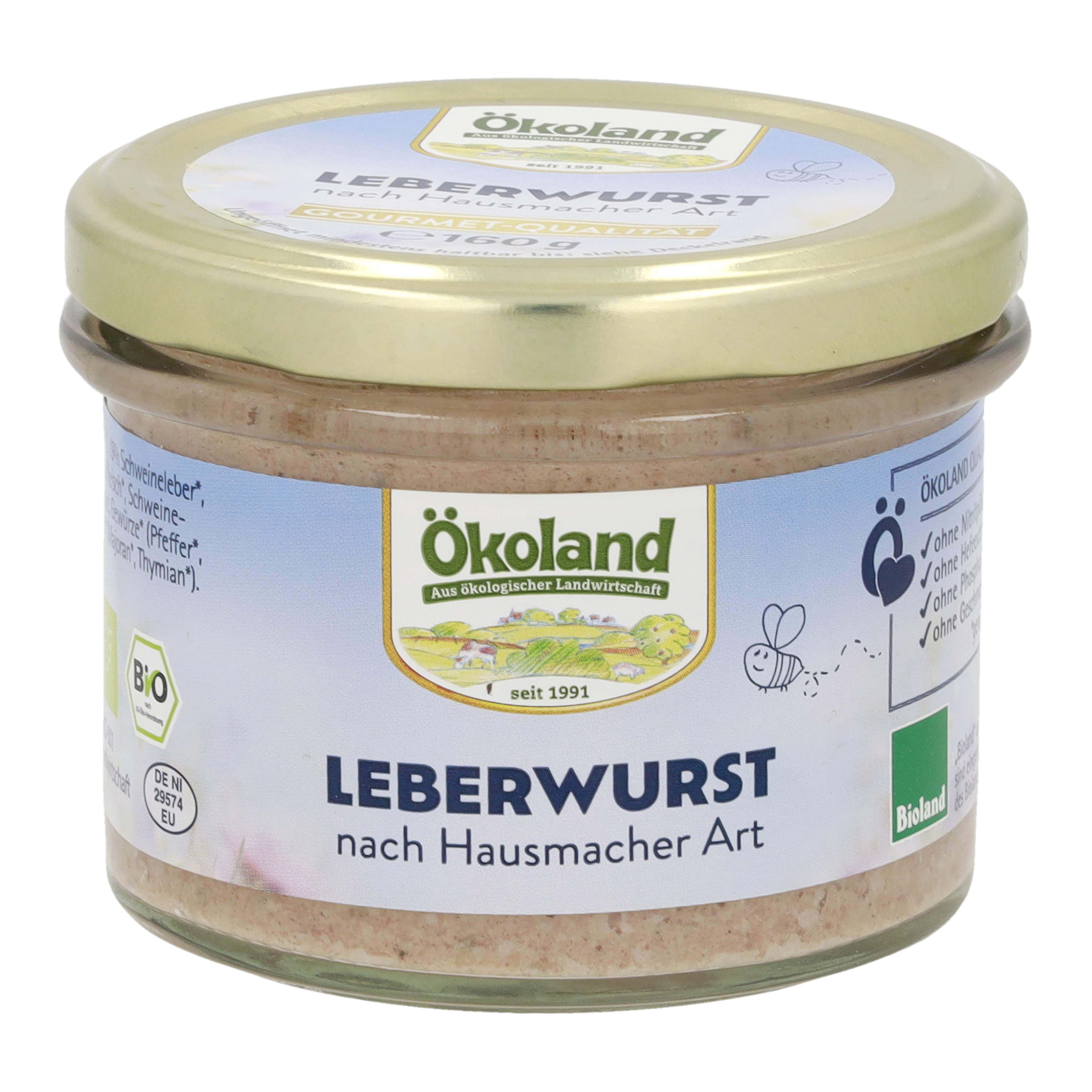 Leberwurst Hausmacher Art Gourmet Qualität
