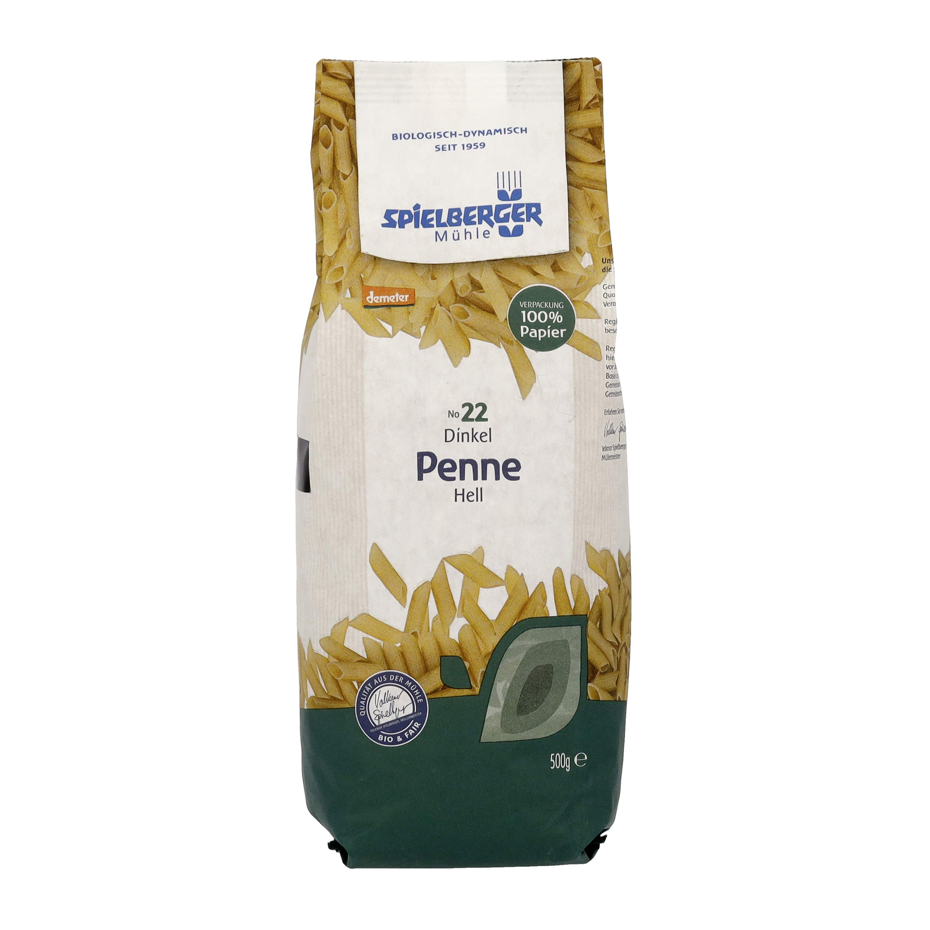 Dinkel Penne hell DEMETER