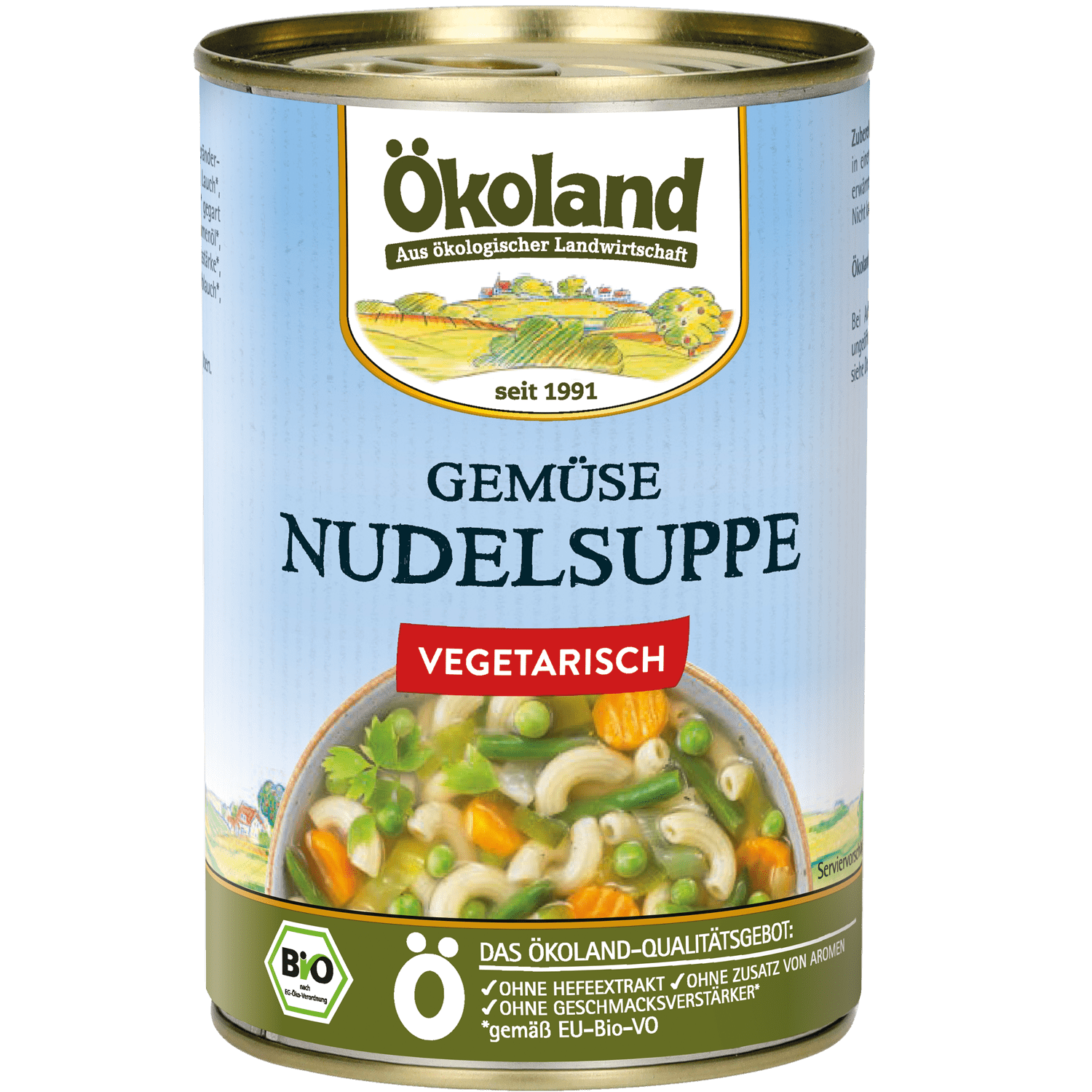 Gemüse-Nudelsuppe