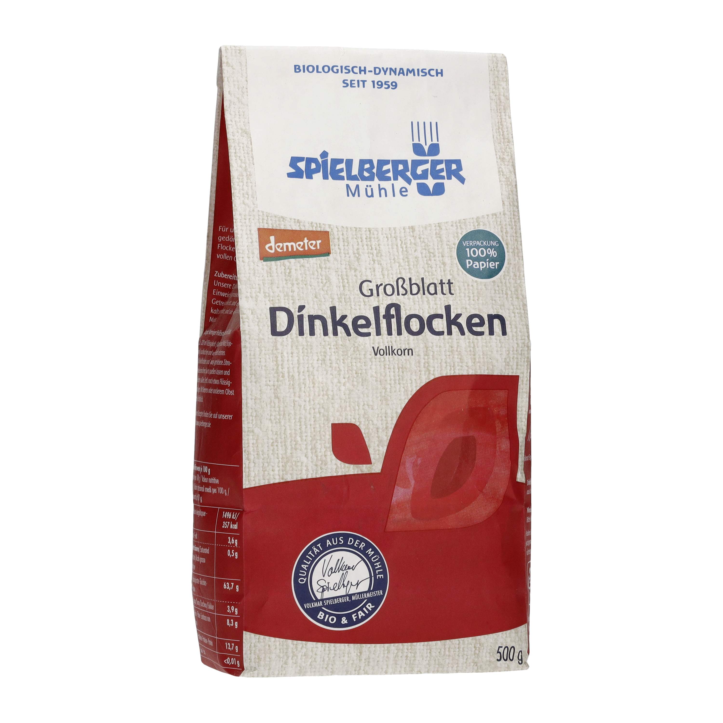 Dinkelflocken Großblatt