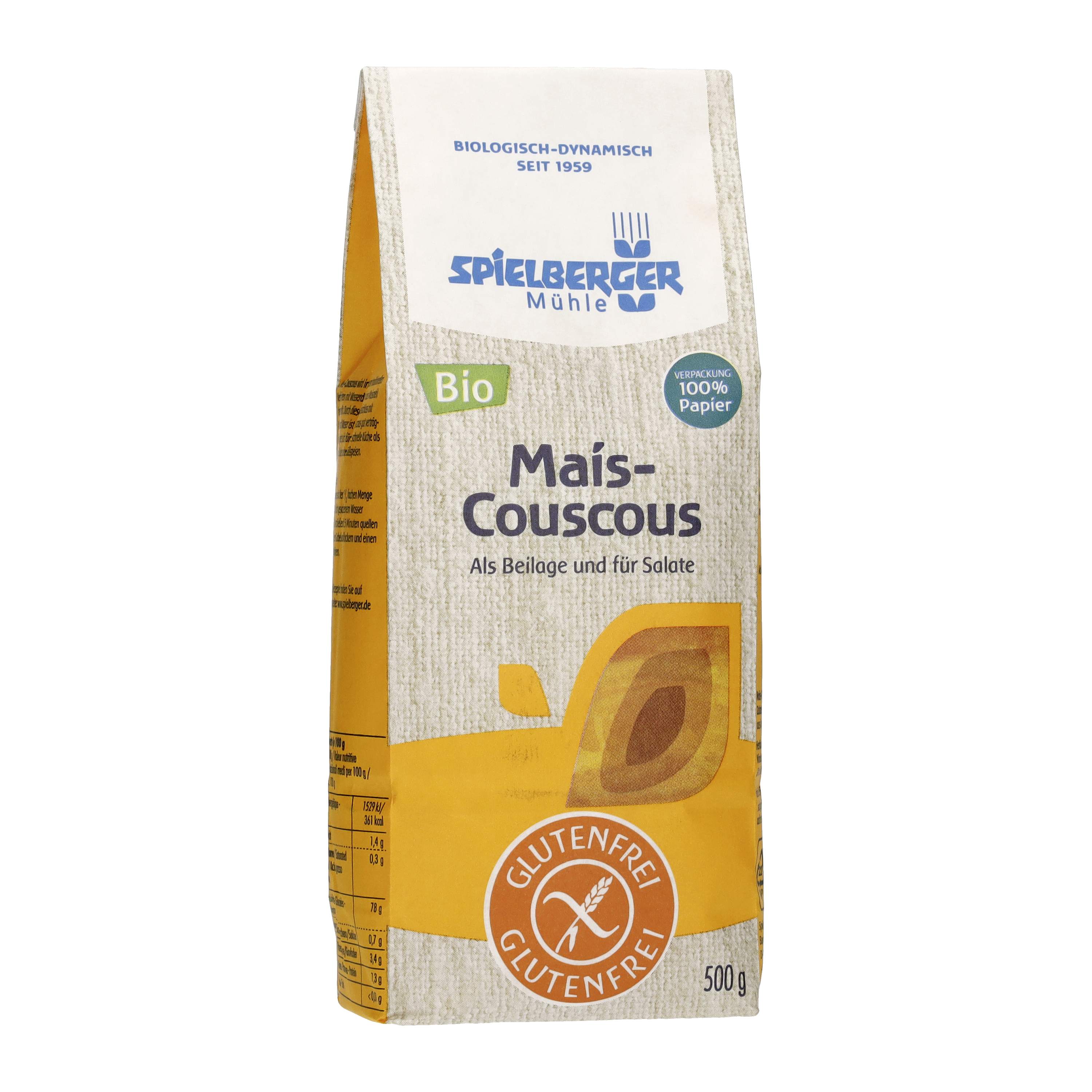 Mais Couscous glutenfrei