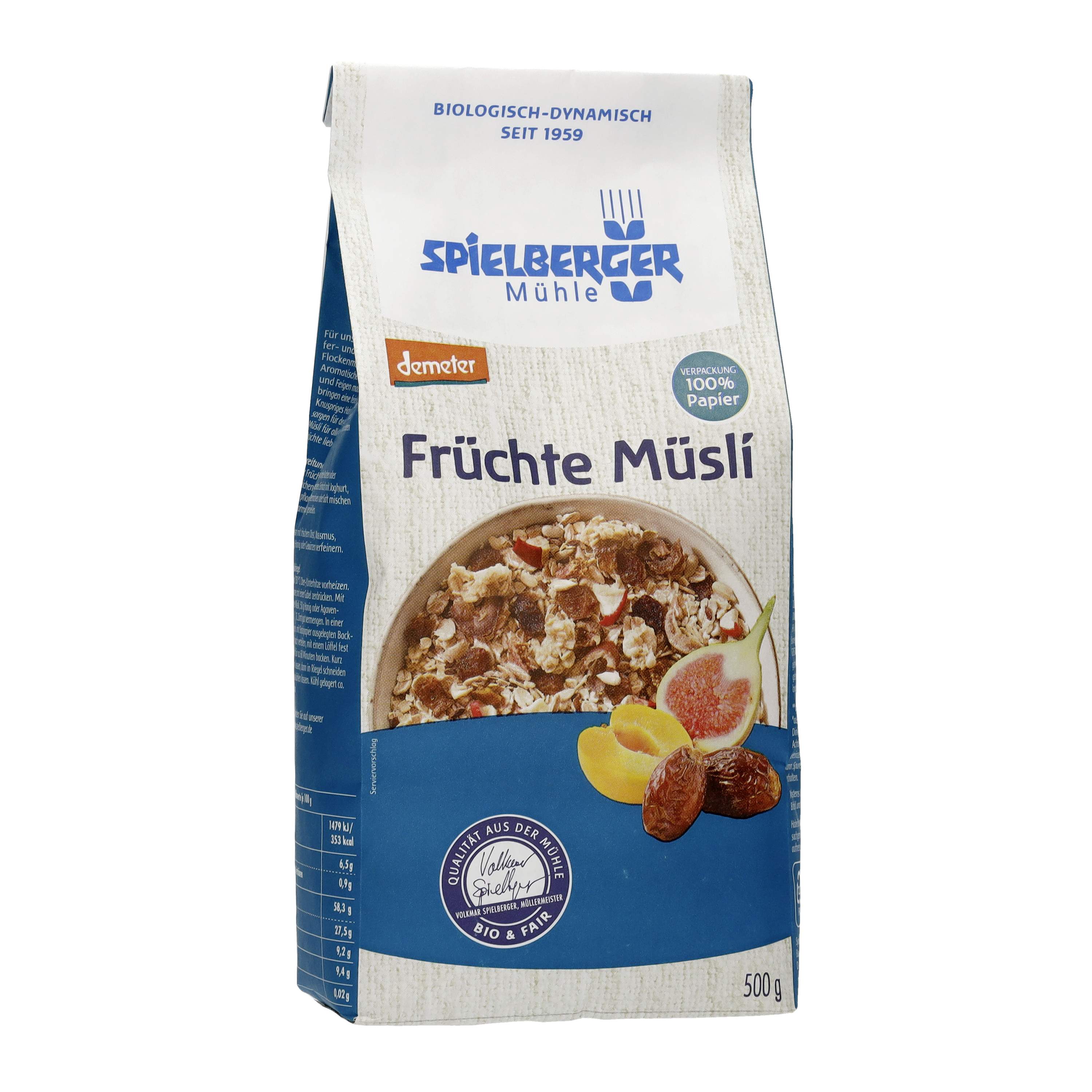 Früchte Müsli Spielberger