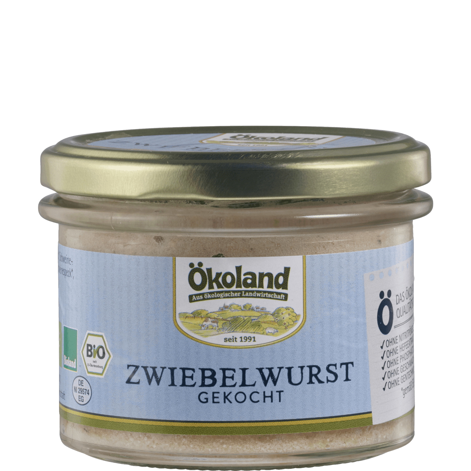 Zwiebelwurst gekocht