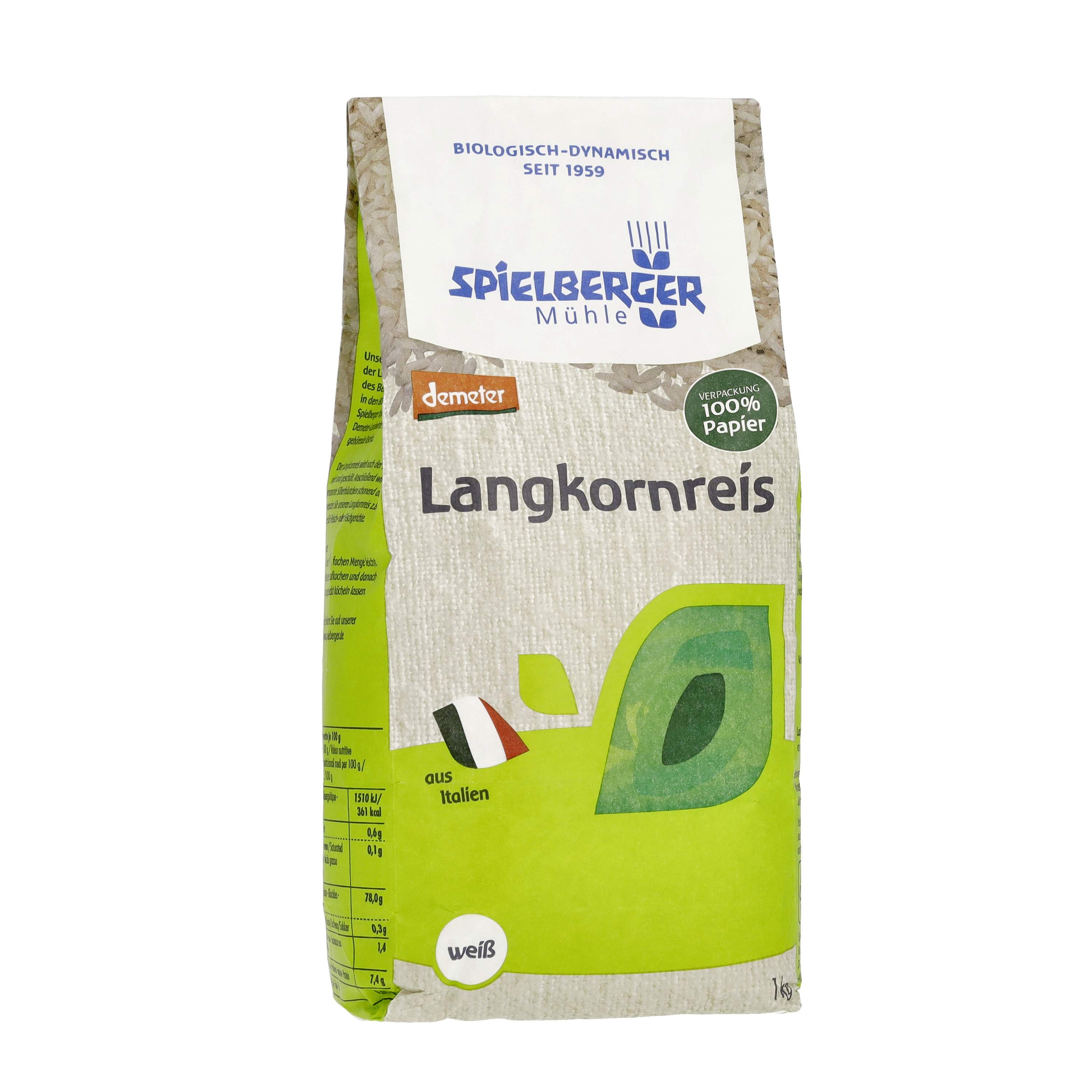 Langkornreis weiß 1kg