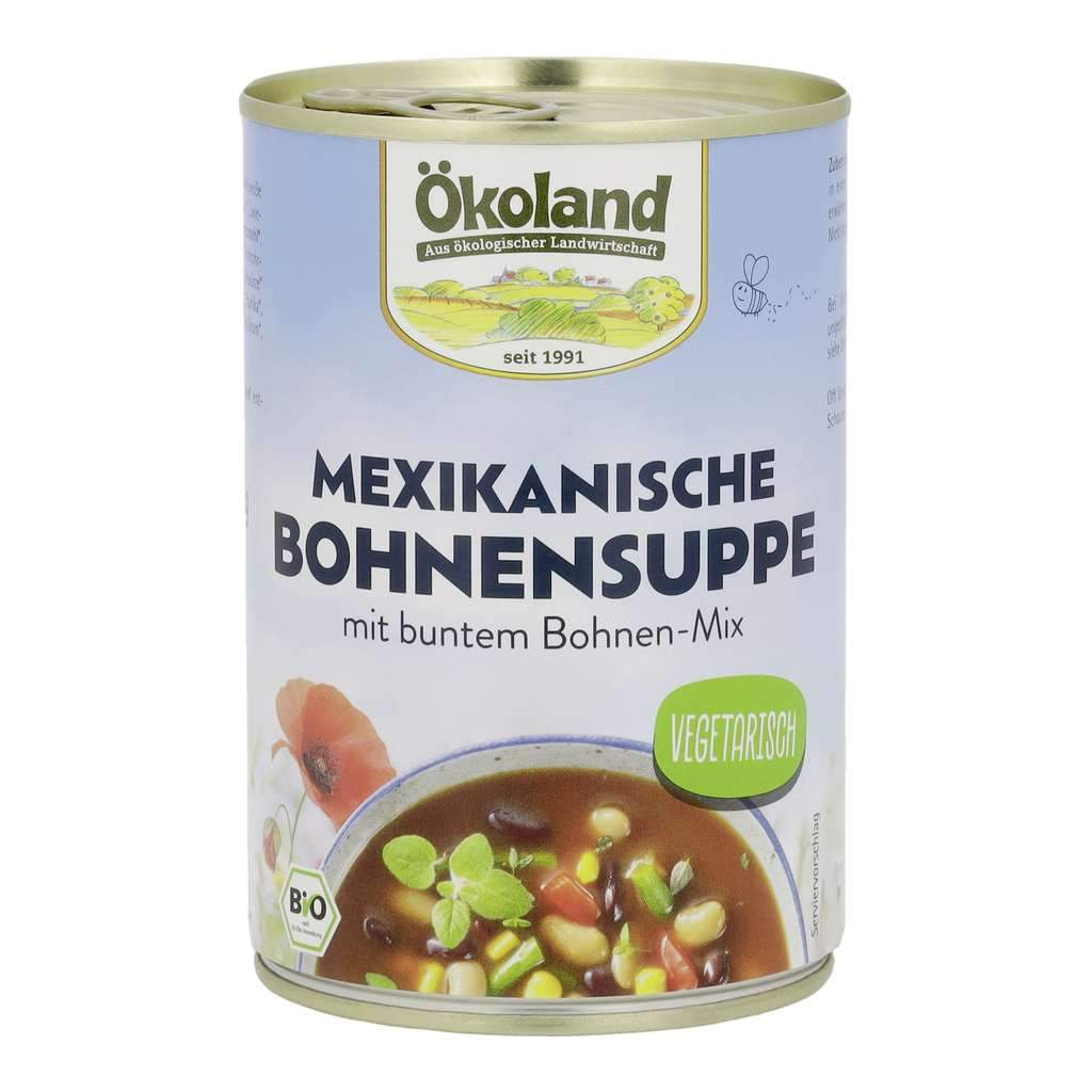 Mexikanische Bohnensuppe