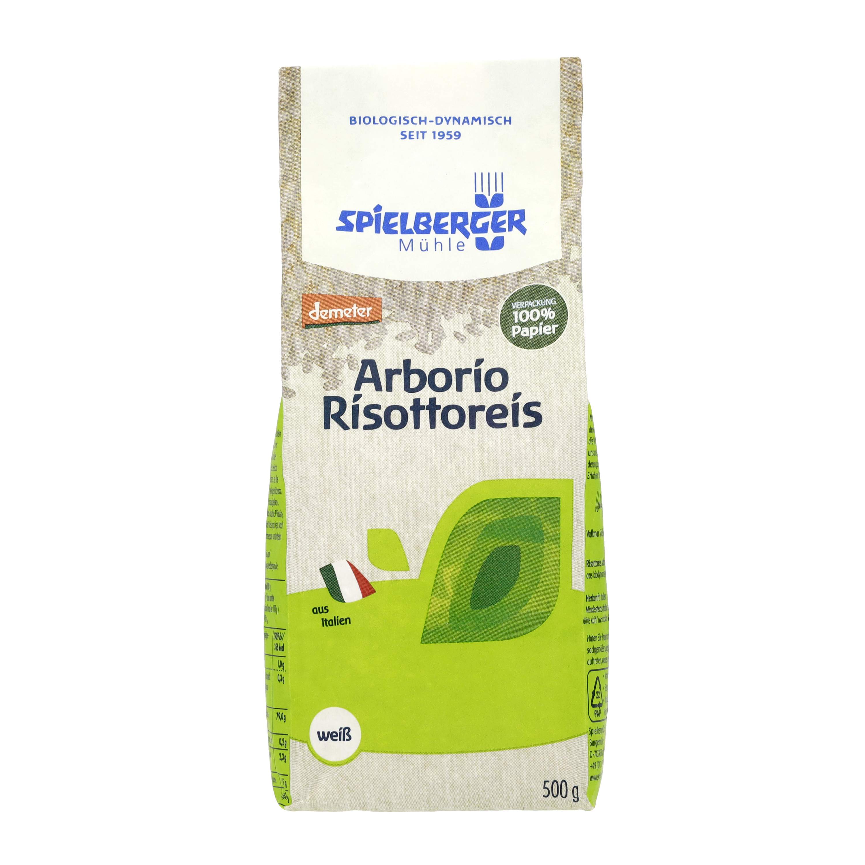Risottoreis Arborio weiß, Spielberger 500g