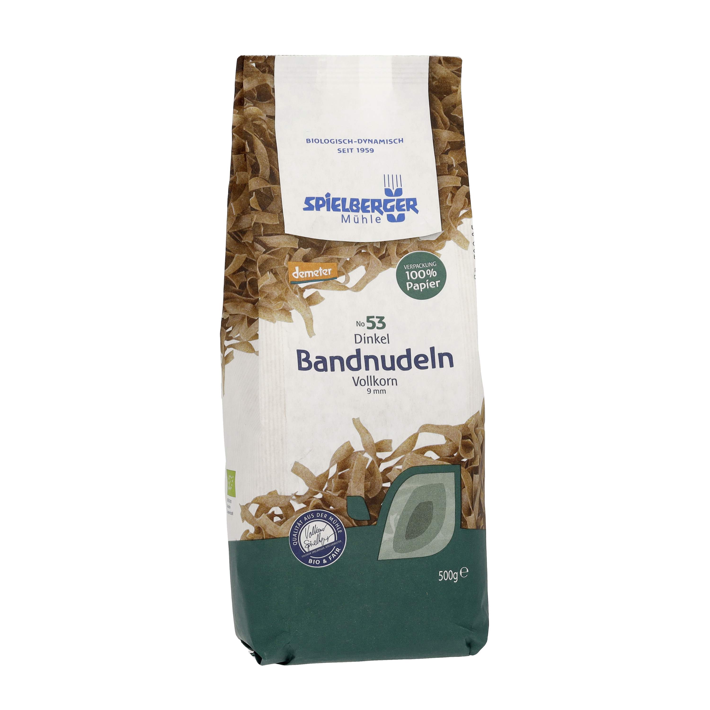 Dinkel Bandnudeln Vollkorn