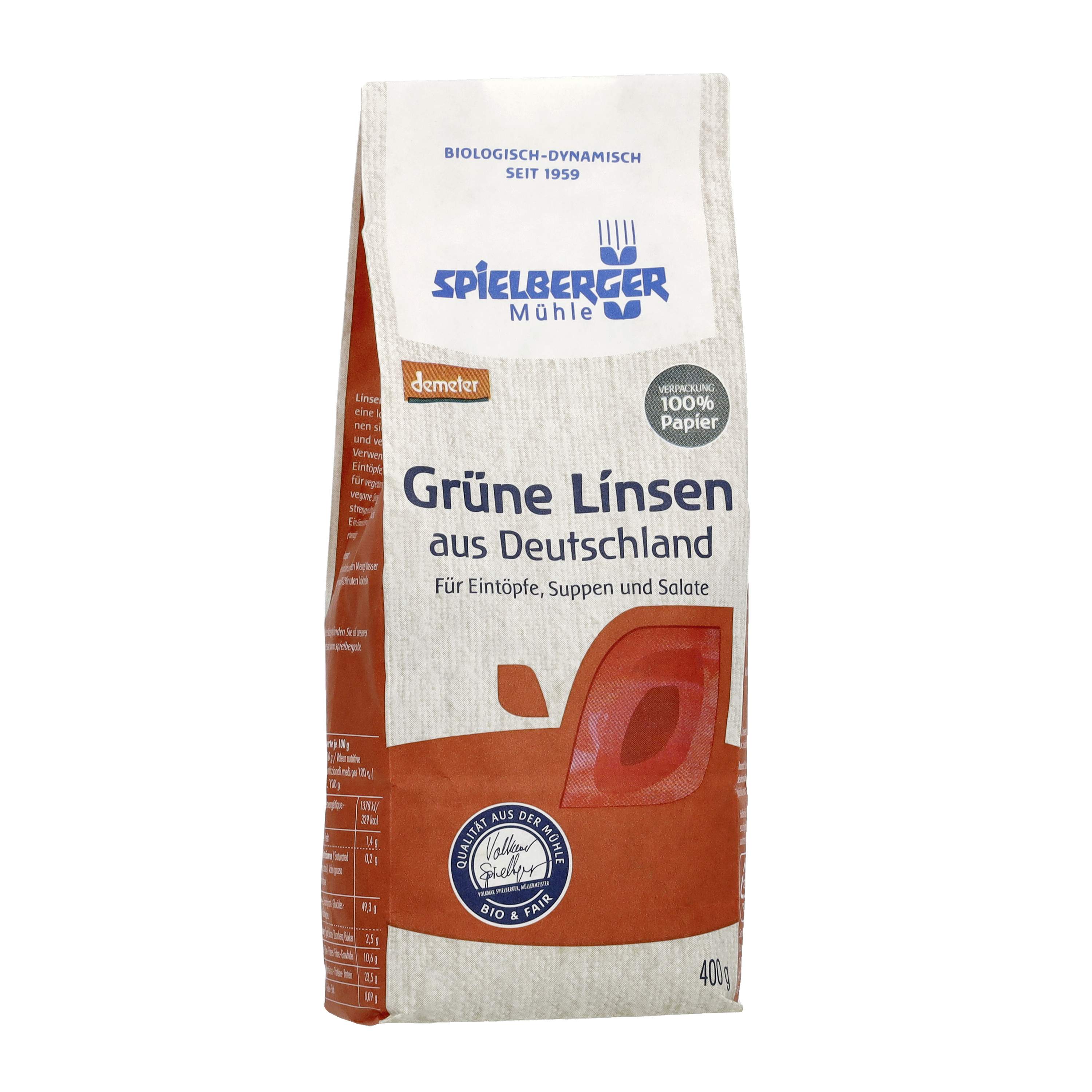 Grüne Linsen