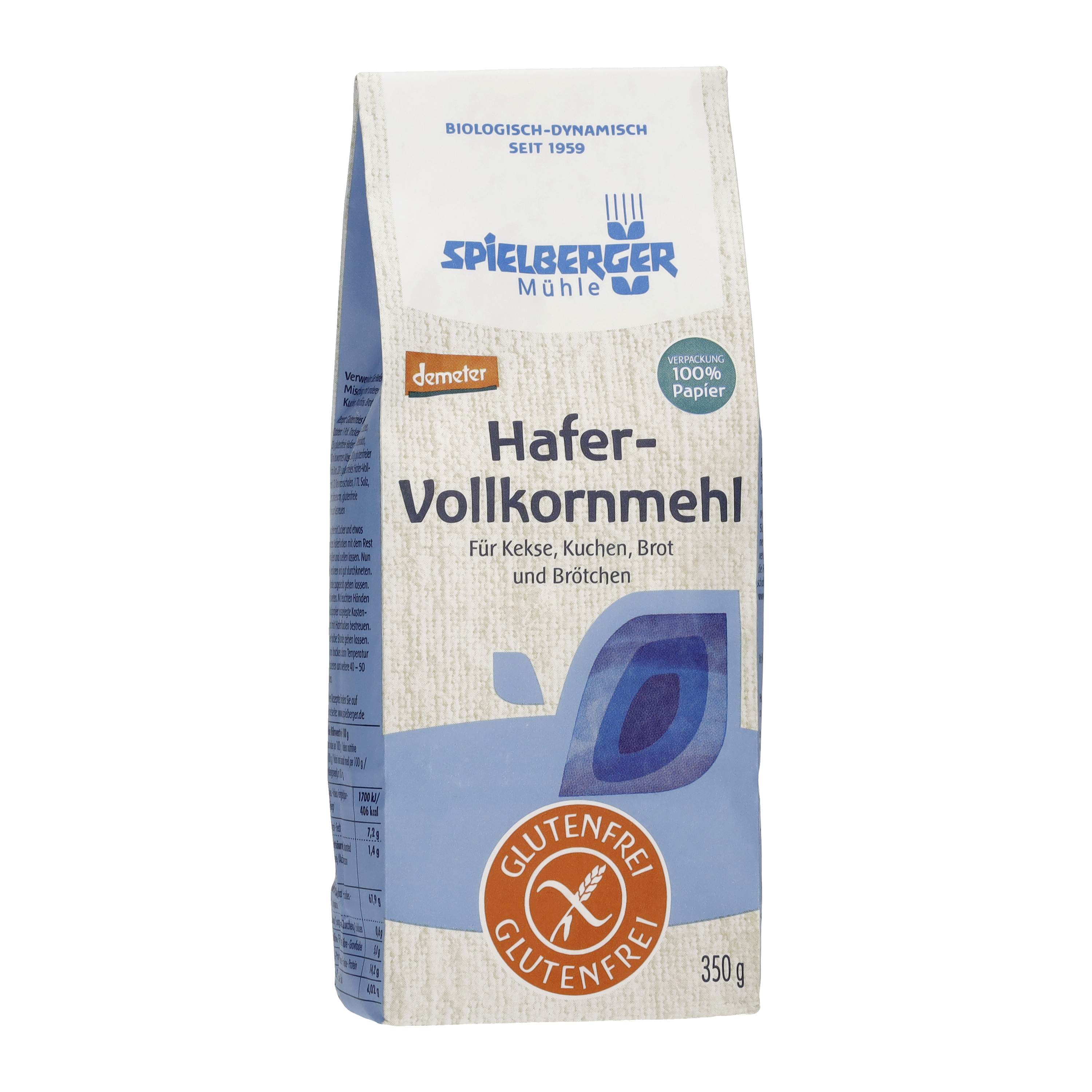 Hafer-Vollkornmehl glutenfrei