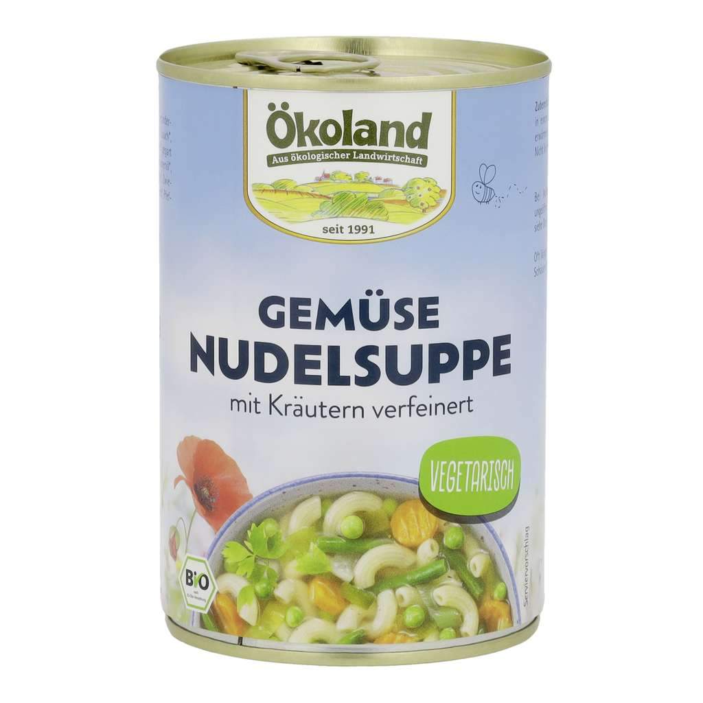 Gemüse-Nudelsuppe