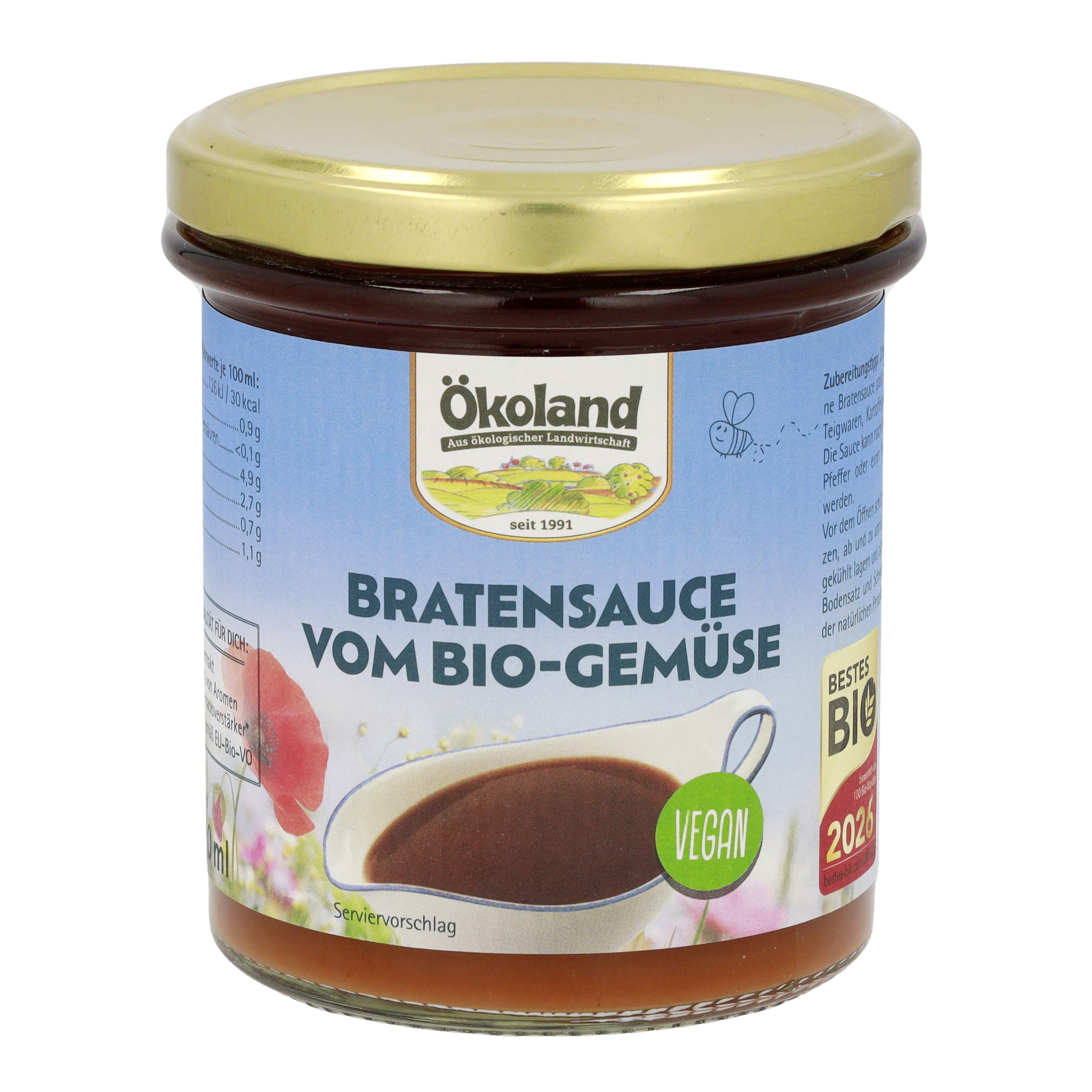 Bratensauce Bio-Gemüse
