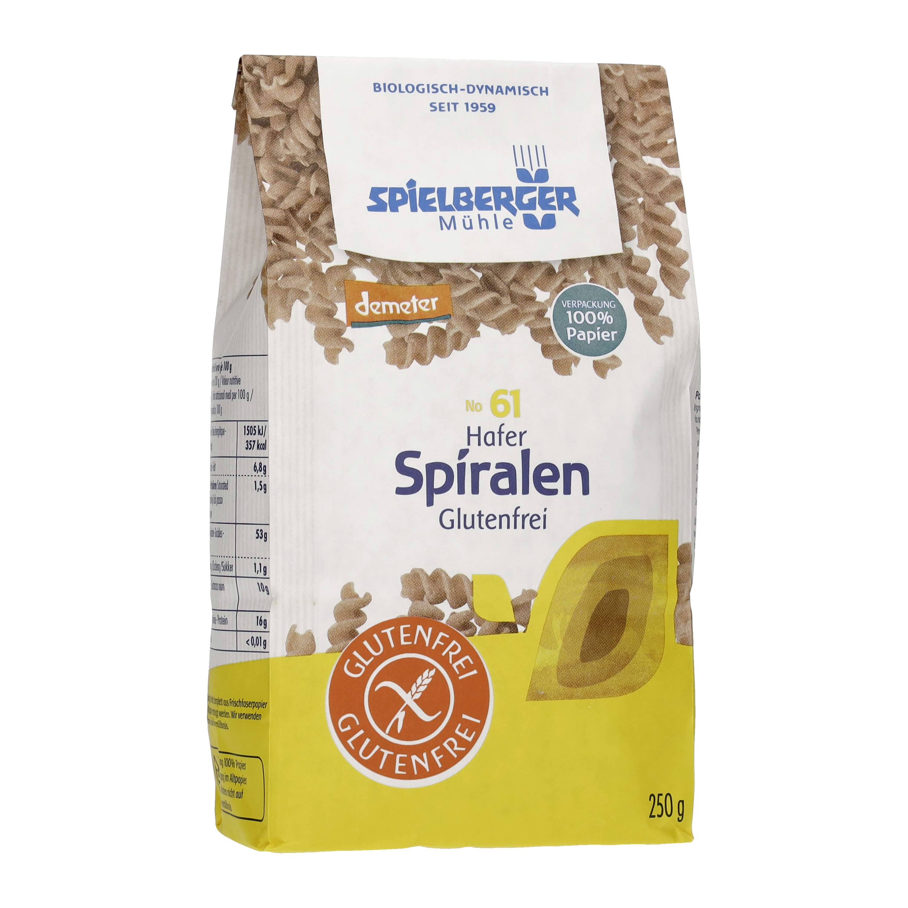 Hafer Spiralen gf