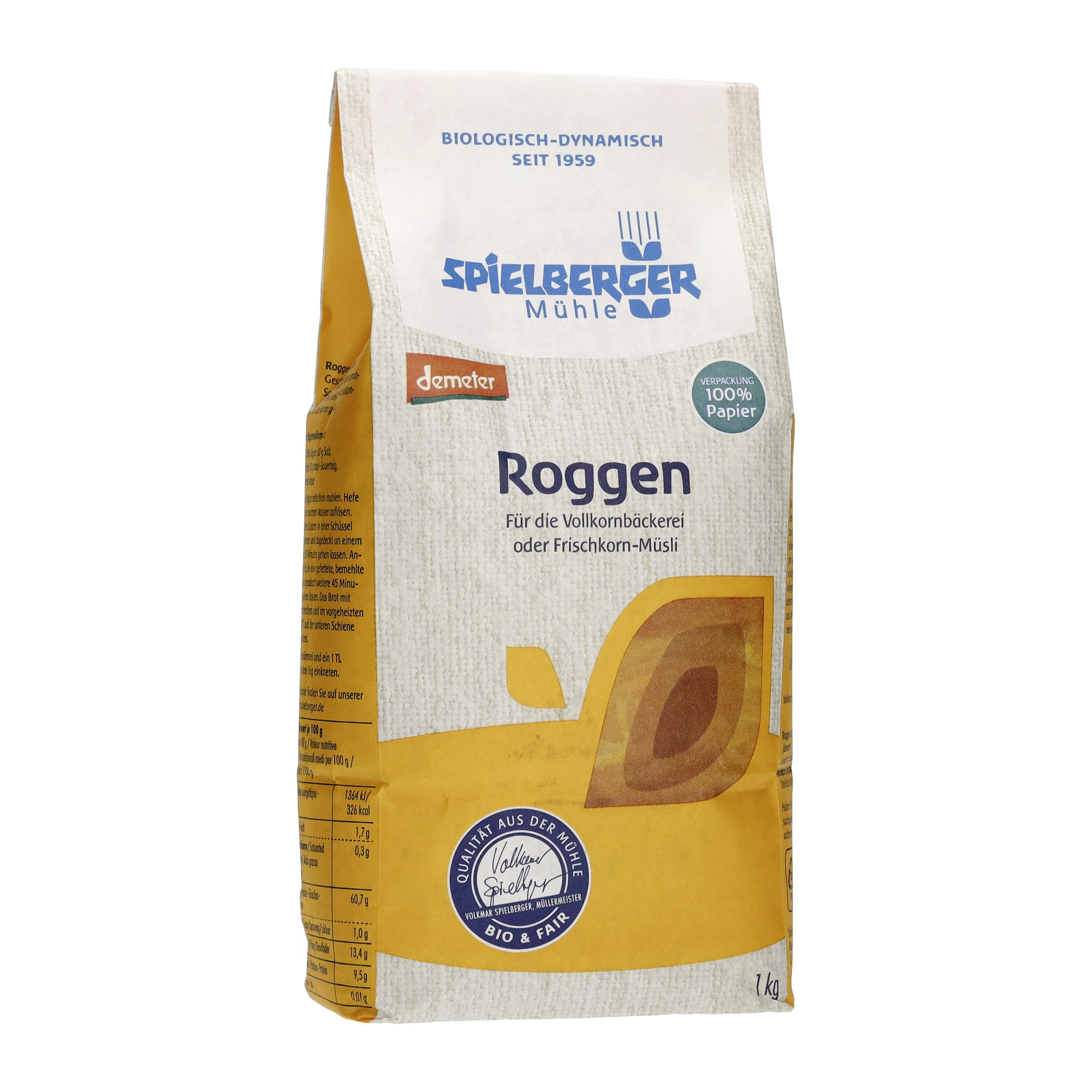 Roggen 1 kg, Spielberger