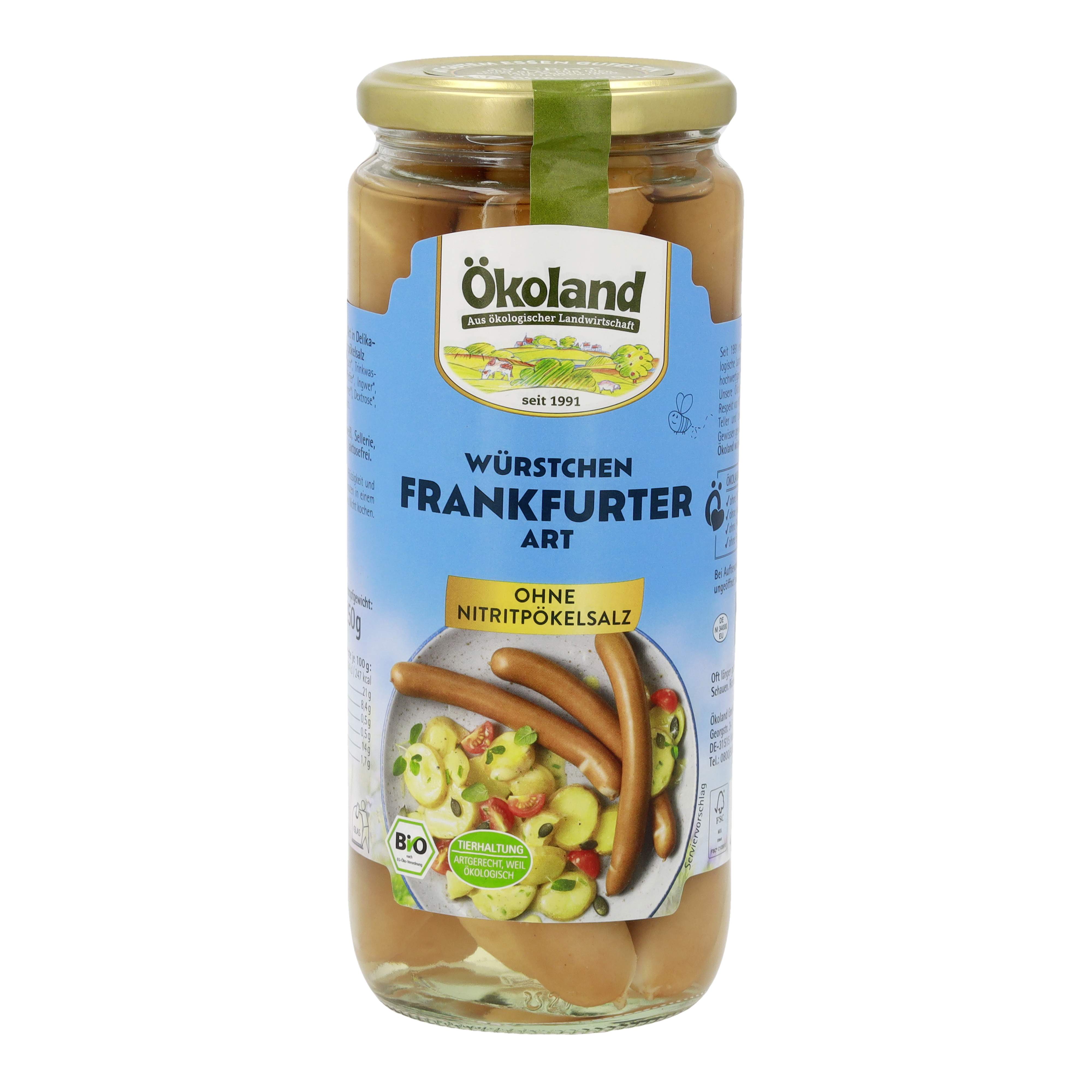 Würstchen Frankfurter Art 6 Stück