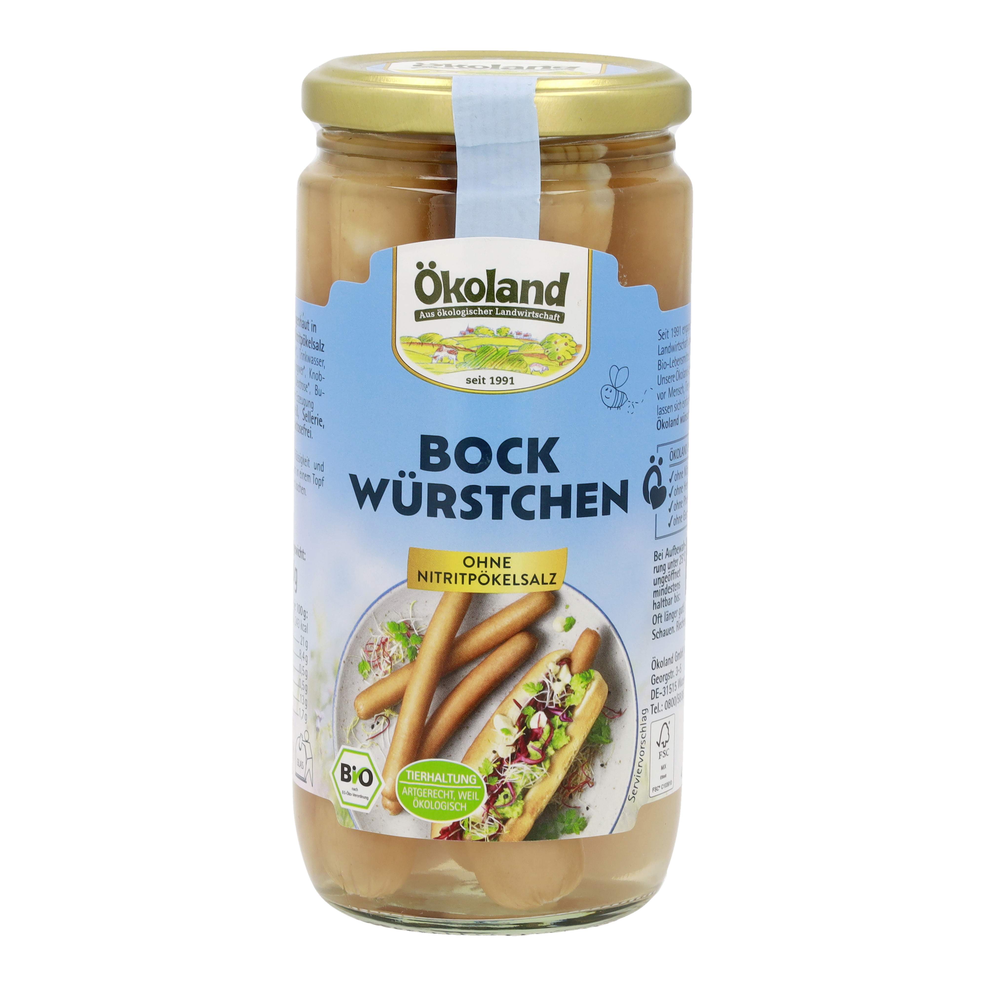Bockwürstchen im Glas