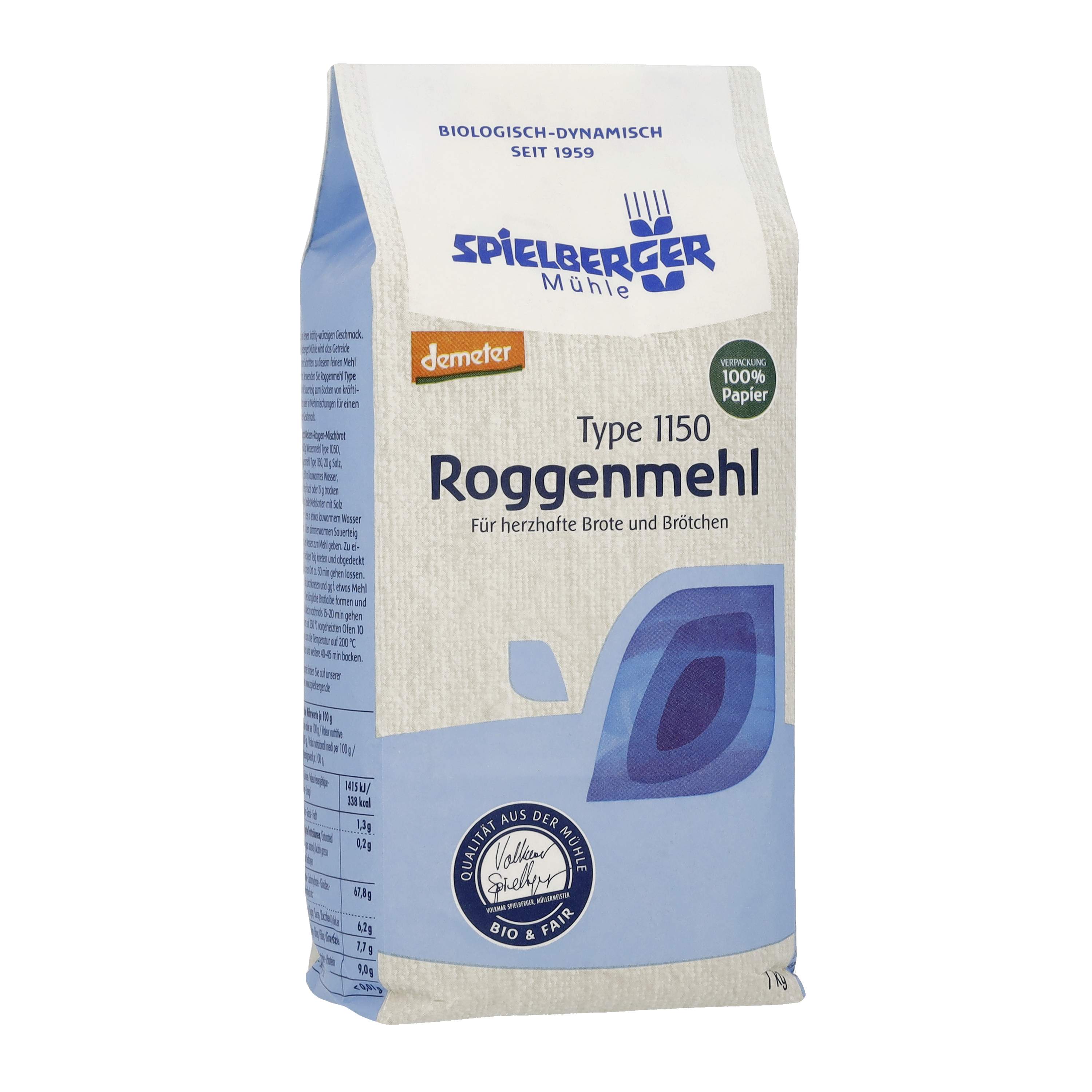 Roggenmehl 1150 Spielberger