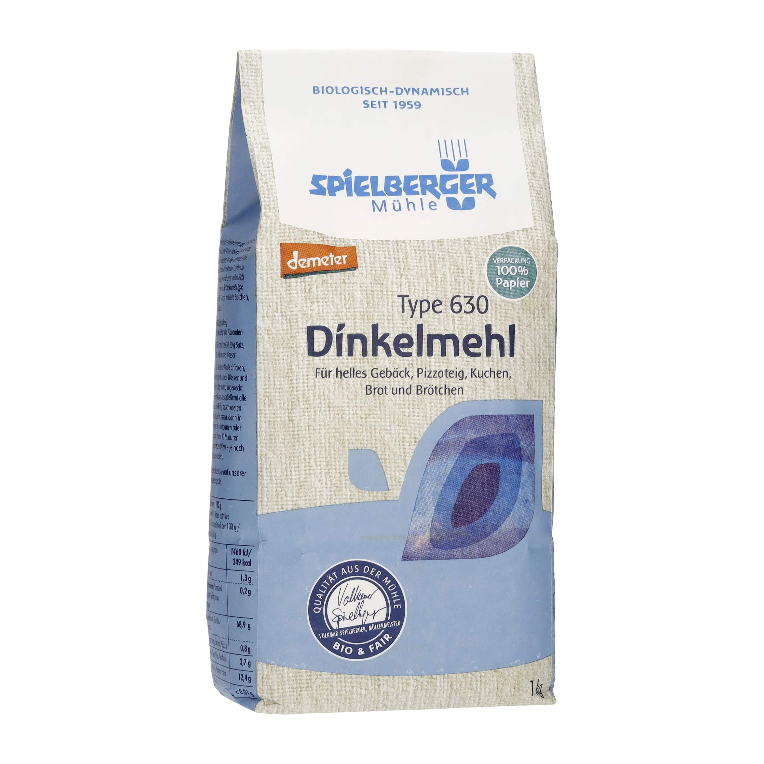 Dinkelmehl 630, Spielberger