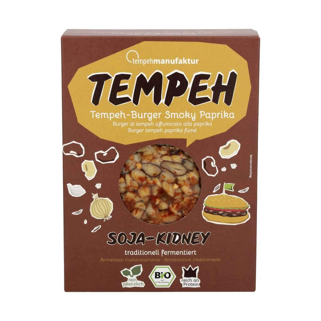 Tempeh Burger Smoky Paprika