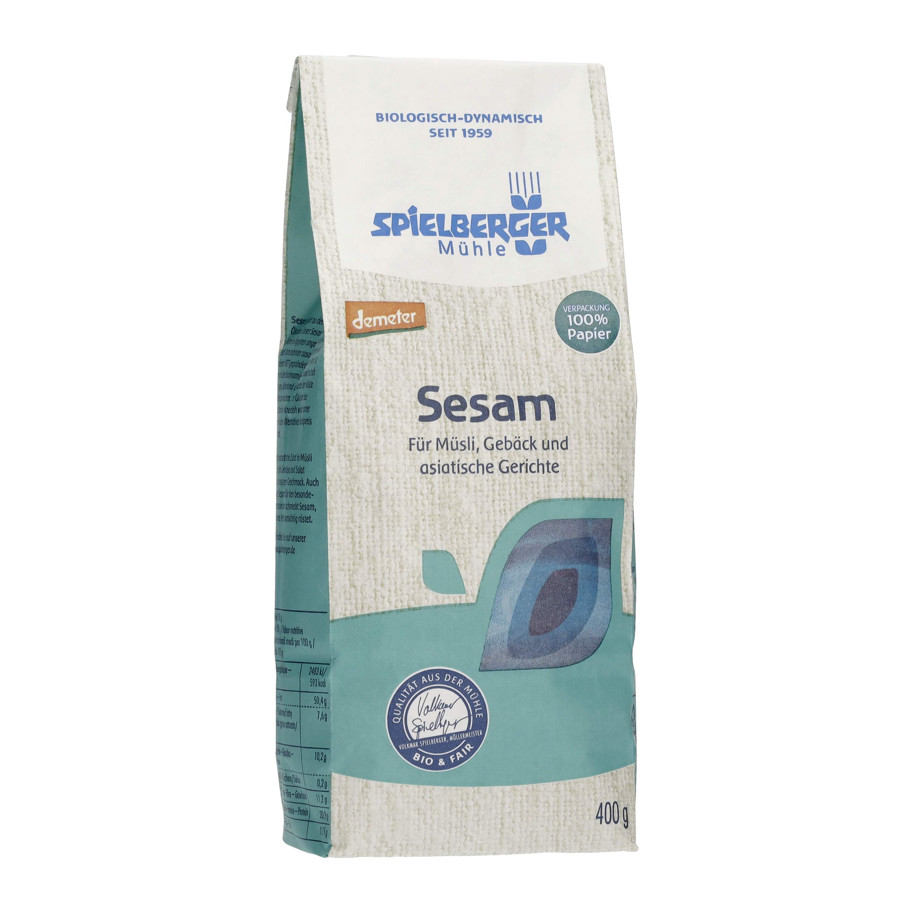 Sesam ungeschält, 400g