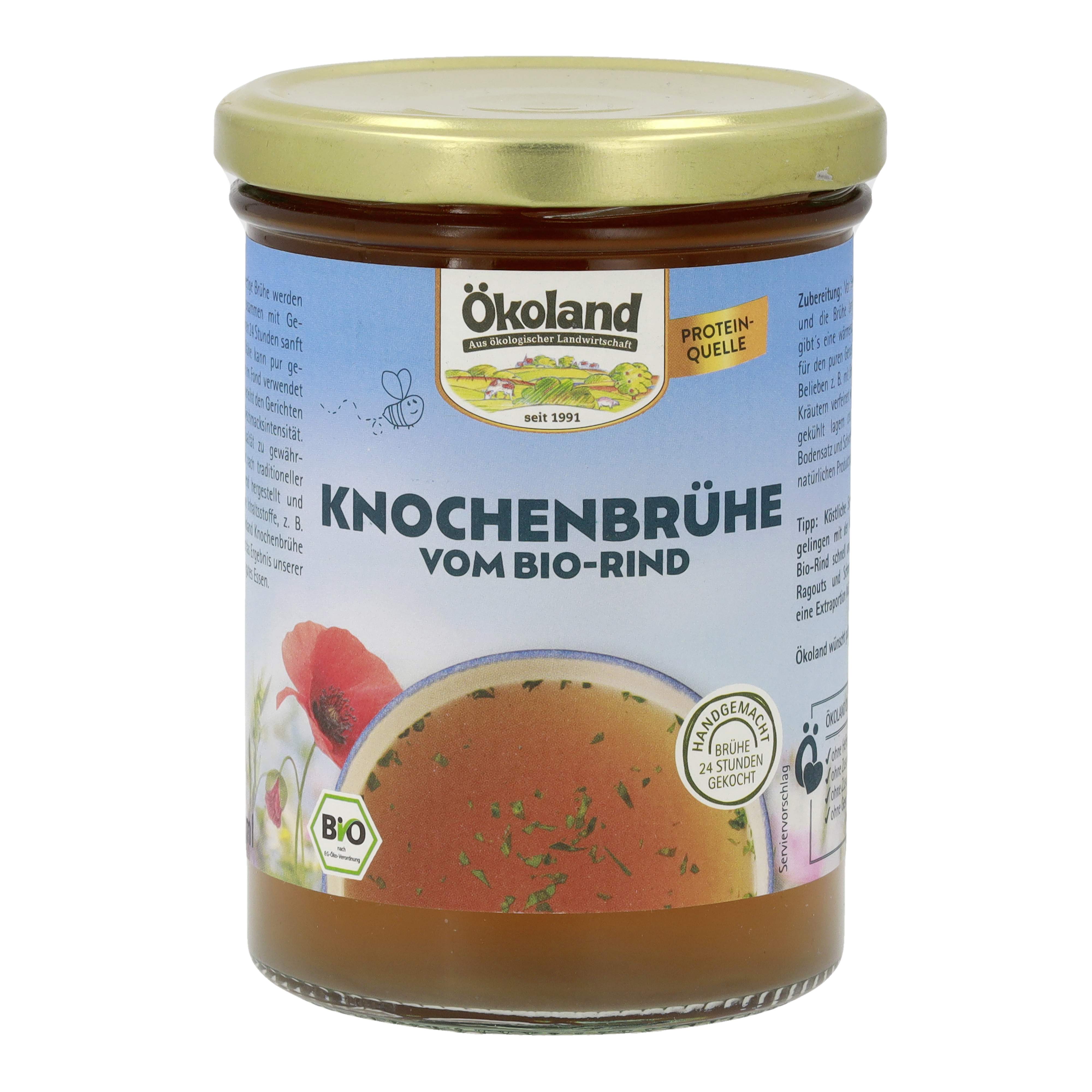 Knochenbrühe vom Bio-Rind